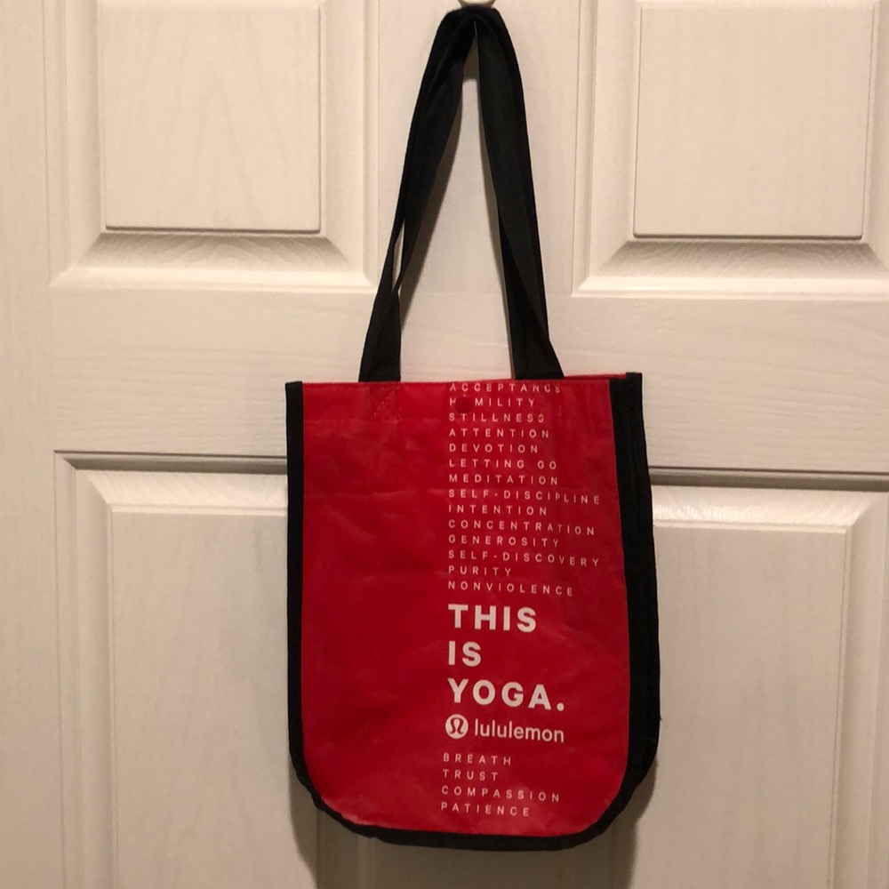 Unisex Lululemon Mini Yoga Tote Bag